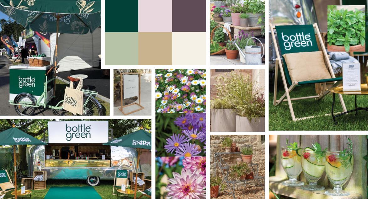 bottlegreen Cotswolds activation moodboard