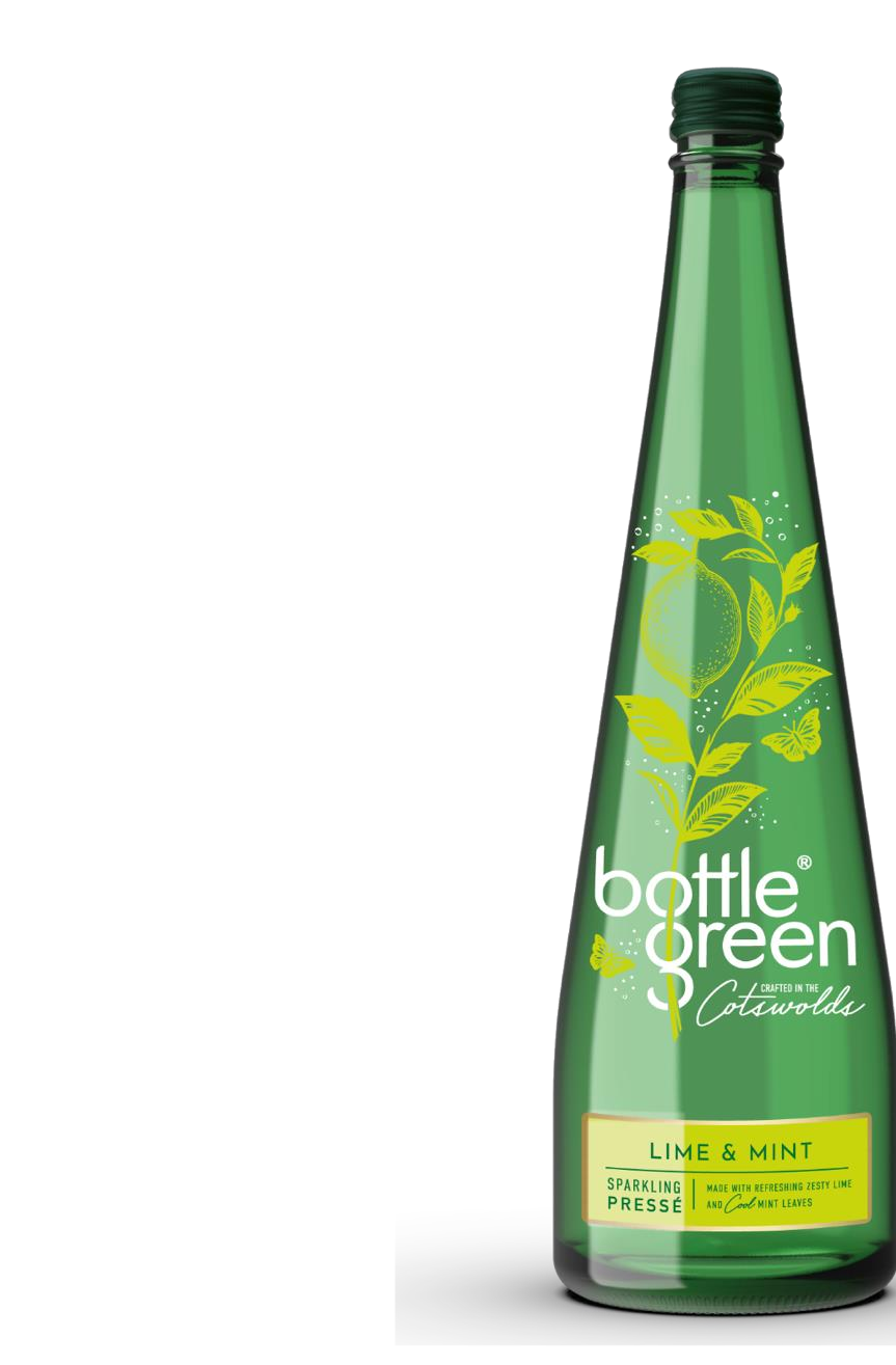 Lime and mint cordial