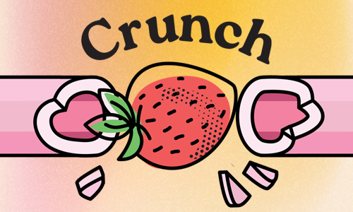 Crunch illustration from the SORBOS brand world